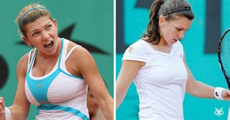 simona halep tits|Tennis star had breast reduction to help her win Wimbledon